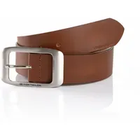 Tom Tailor Damengürtel Leder 4 cm breit Braun 100