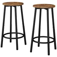 Vicco Barhocker Edmonton, Eiche rustikal, 31.5 x 64 cm