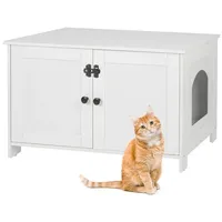 Relaxdays Katzenschrank Katzenklo