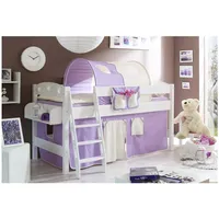 TICAA Hochbett Kenny R 90 x 200 cm Kiefer