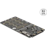 DeLock Konverter M.2 Key M NVMe SSD> OCuLink SFF-8612