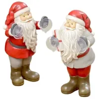 Boltze Fensterhänger Santa Nikolaus H.28 cm Stückpreis