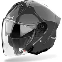Airoh H.21 Jethelm, schwarz-grau, Größe 2XL