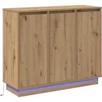 VidaXL Artisan-Eiche 90 x 32 x 75 cm braun
