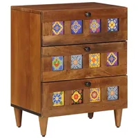 VidaXL Nachtschrank 50 x 33 x 62 cm Braun