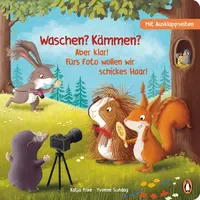 Penguin Junior Waschen? Kämmen? Aber klar! Fürs Foto wollen
