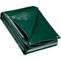 Wiltec Abdeckplane 5 x 8 m Dunkelgrün