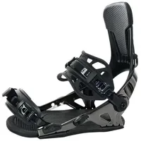 F2 Snowboard Soft Bindung Eliminator Carve Fastec L Schwarz