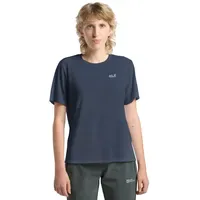 Jack Wolfskin Vonnan Kurzarm-t-shirt - Midnight Sky - 2XL