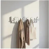 Home Deluxe Garderobenleiste PORTE 80 x 15 cm Weiß