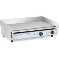 Royal Catering Doppel Elektro Grillplatte 730 x 400 mm