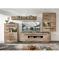 Innostyle Wohnwand INNOSTYLE "BELLANO", braun (außen viking oak nature