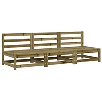 VidaXL Gartensofas ohne Armlehnen 70 x 70 x 67