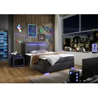 Meise Möbel Boxbett MEISE.MÖBEL "Candela inkl. Bettkasten, Topper &