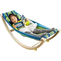 SoBuy Kinderschaukelstuhl Bunt 120 x 36 x 46 cm