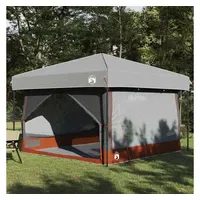 VidaXL Innertelt 7-Personen Grau/Orange