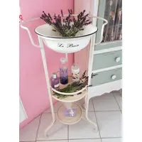 Ambiente Haus "Waschschüssel mit Stand", beige (cremefarben), B:44cm H:85cm