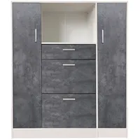 Hti-Living Küchenbuffet Kombi L und S Blanca 184 x