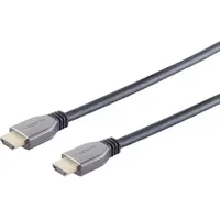 S-Impuls HDMI-Kabel 10K HDMI-A auf HDMI-A 10 m Schwarz