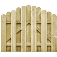 VidaXL Gartentor 100 x 75 cm Grün/Kiefer