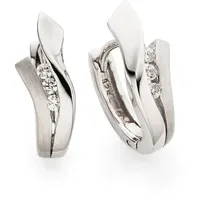 Bruno Banani Creolen Zirkonia silber 925 72829436-0