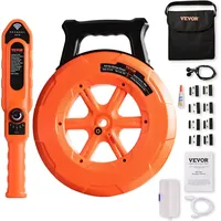 Vevor Leitungsverstopfungsdetektor Rohrverstopfungsdetektor Rohrreinigunger ABS Gehäuse Rohrinspektion Ordungsgerät 30m
