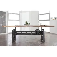 MASSIVMOEBEL24.DE Altholz 200 x 75-105 x 100 cm mehrfarbig