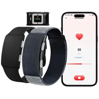 Newgen Medicals Smarter Fitness-Tracker, App, 24/7-Erfassung, EKG-Überwachung, 180 mAh