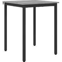 VidaXL Esstisch 60 x 75 x 60 cm grau
