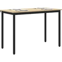 VidaXL Esstisch 80 x 80 x 75 cm grau