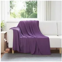 VidaXL Bettüberwurf 200 x 150 cm Lila