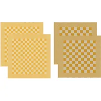 DDDDD Geschirrtuch DDDDD "Barbeque", gelb, 4 Stk., 100 %