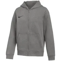 Nike Park 26 Fleece Kapuzenjacke Dunkelgrau 128