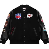 Mitchell & Ness Varsity Jacke BLACK Kansas City Chiefs