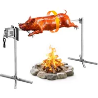 Vevor Rotisserie 1422,4 mm Edelstahl silber