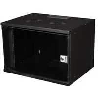 Equip Wandgehäuse 19" 07U 540x400mm schwarz