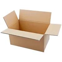 NESTLER Wellpapp-Faltkartons 18/29/15,7 cm 20 Stück braun, 18x15.7x29 cm