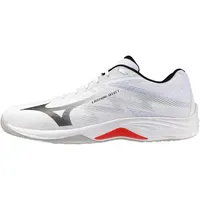 Mizuno Lightning Select Volleyballschuhe, White/Black/Fiery red 45 - 45