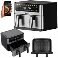 LUND Heißluftfritteuse 10L 2600 W mehrfarbig