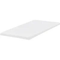 Beliani DAZZEL Matratzentopper 120 x 200 cm Weiß