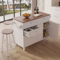 MCW Kücheninsel MCW-P62 90 x 131 x 47 cm