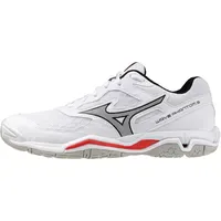 Mizuno WAVE PHANTOM 3 Pink Tetra/White/Black - white/black/fiery red