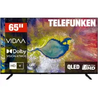 Telefunken D65Q920B2CW 65" 4K UHD QLED Smart TV VIDAA