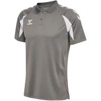 Hummel hmlCORE 2.0 Poloshirt 1299 - steel gray/white XXL