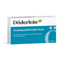Heilpflanzenwohl DÖDERLEIN Vaginalzäpfchen Plus Milchsäure+Laktobaz