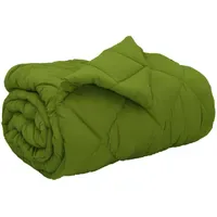 VidaXL Winterbettdecke Grün 200 cm Mikrofaser