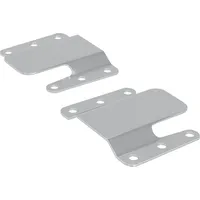 VidaXL Flush-Montagehalterung 2 pcs 75 x 66 x 1,4