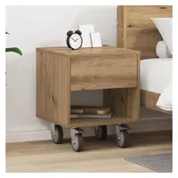 VidaXL Nachtschrank Artisan-Eiche 40,5 x 40 x 48 cm