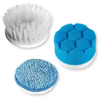 Clean Maxx Reinigungsbürste Ersatzbürsten-Set Blau/Bunt 3 St.