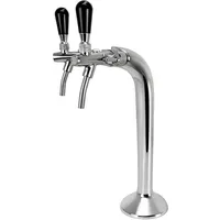 BieTal BieTal® Classic Cobra Schanksäule Zapfsäule 2-leitig 7mm verchromt